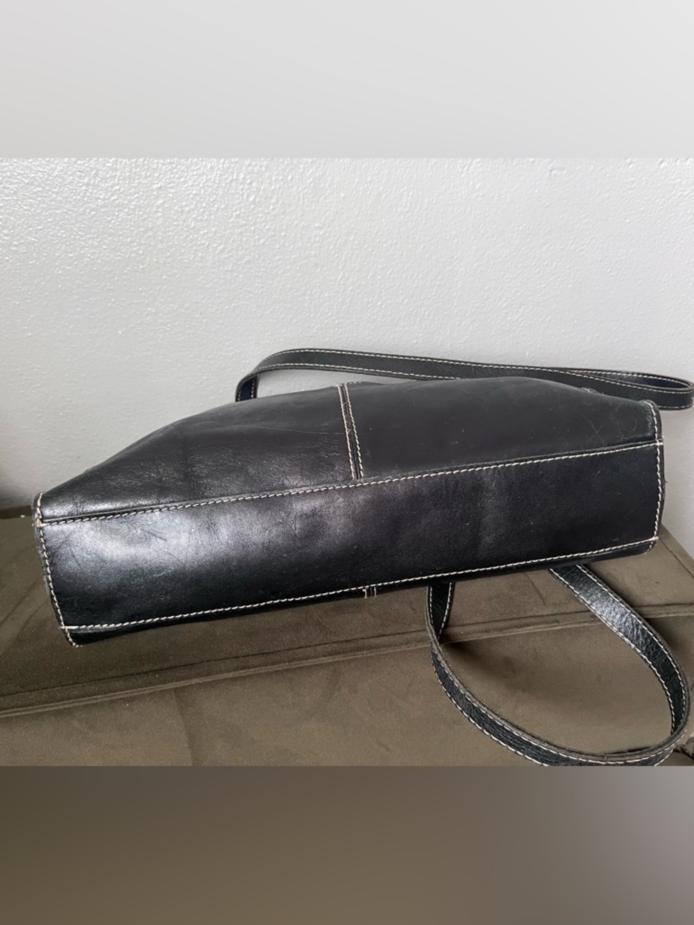 Patricia Nash Black Leather shoulder bag - Picture 6 of 12